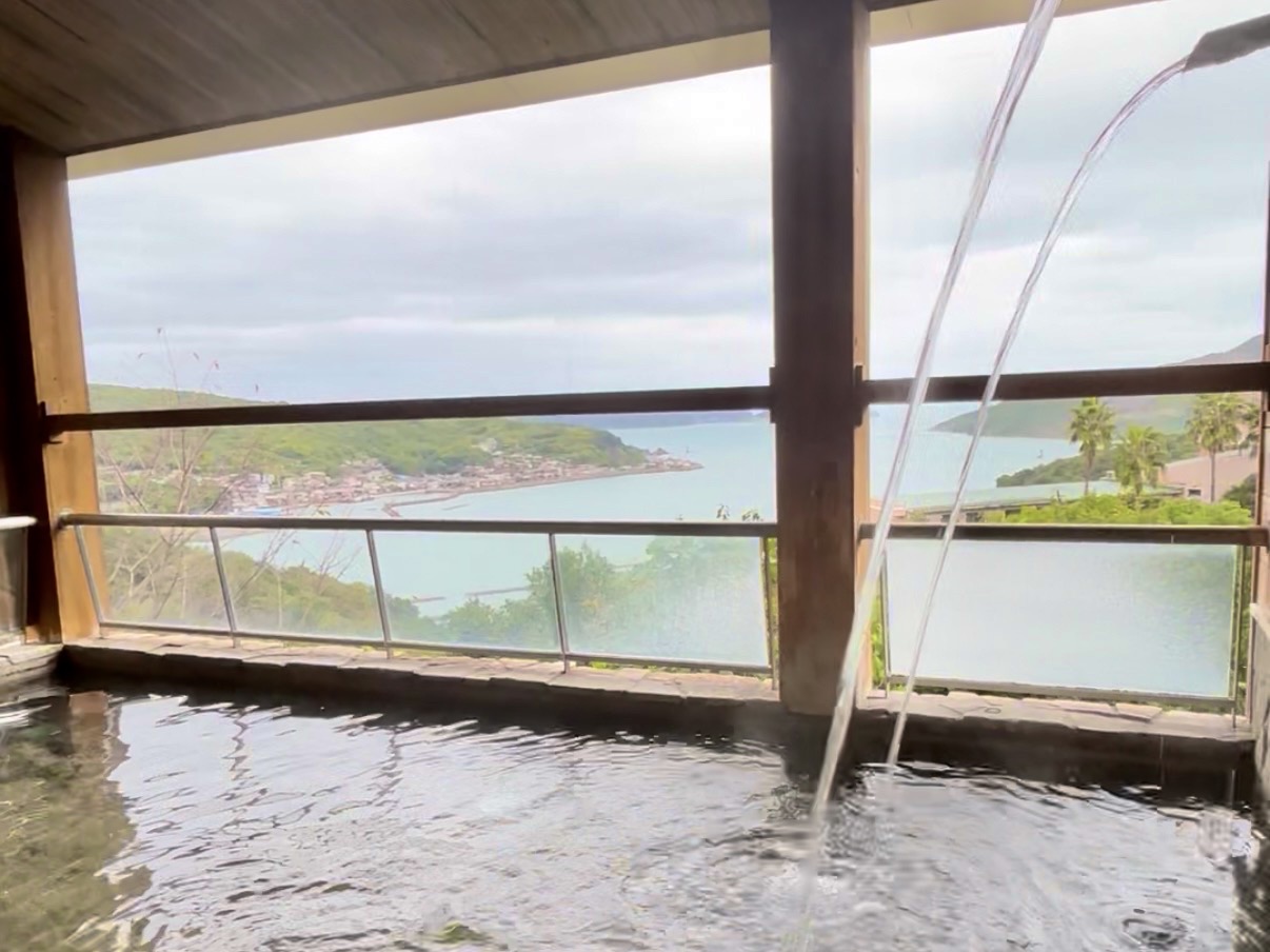 鳥羽ビューホテル花真珠の露天風呂