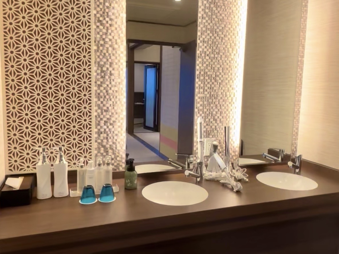 鳥羽ビューホテル花真珠の洗面台ReFaルーム