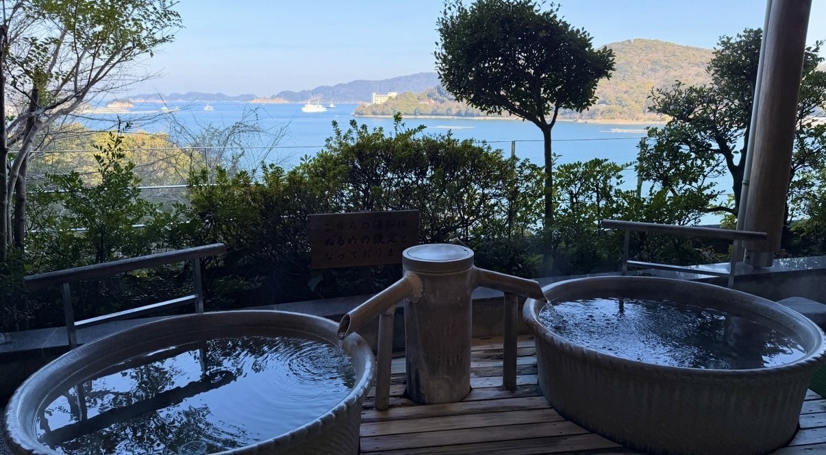 海が見える露天風呂