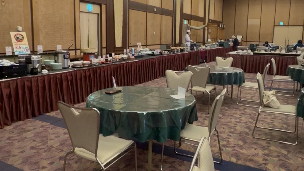 朝食バイキング