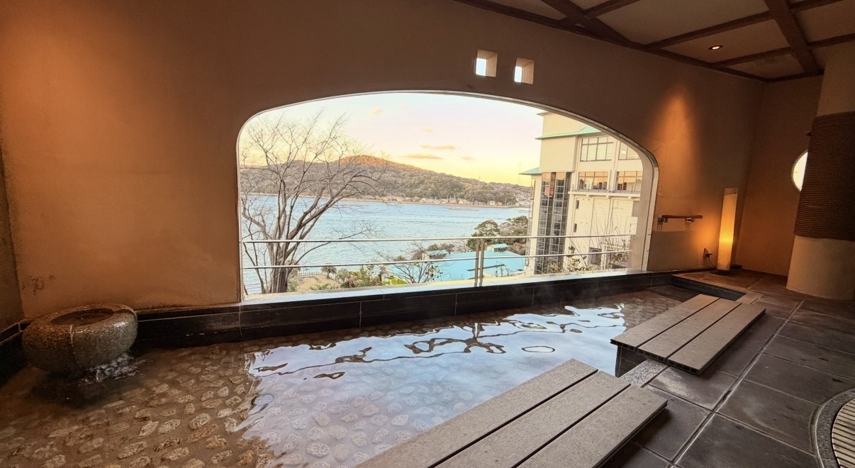 鳥羽シーサイドホテル館内足湯