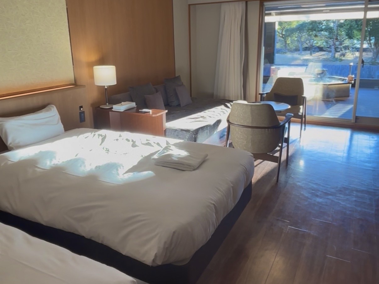 ホテル季の座の客室