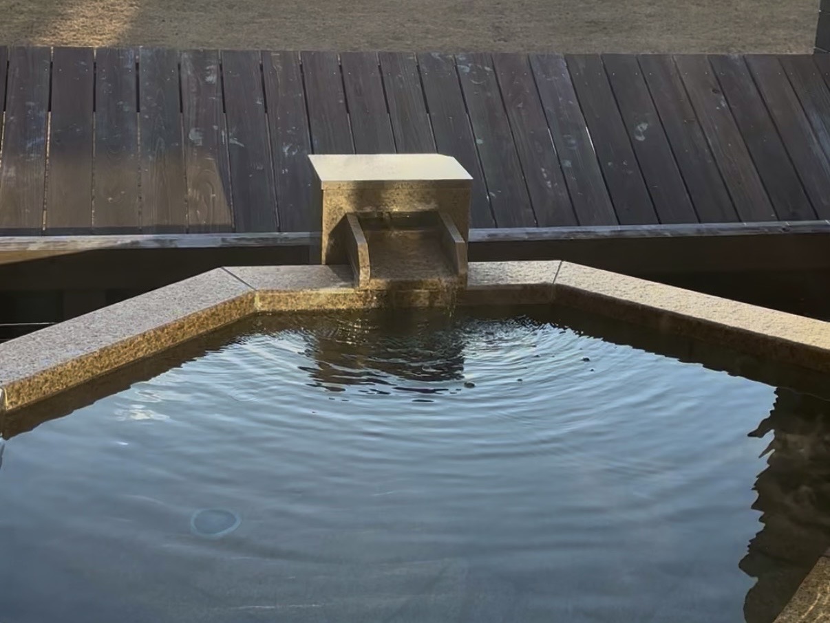 ホテル季の座の客室露天風呂