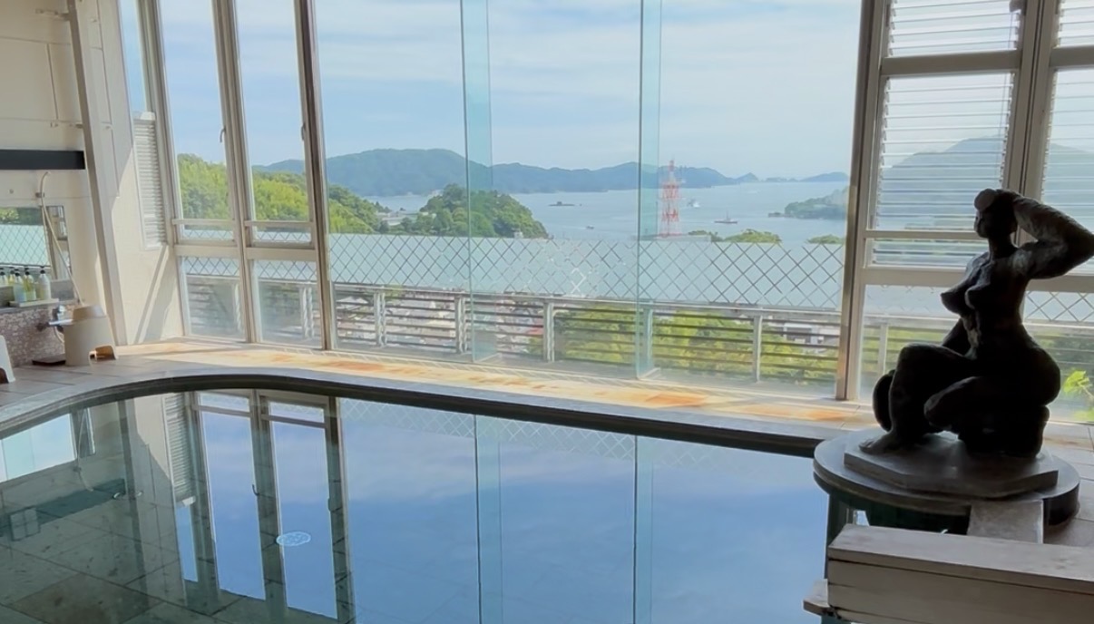 三重県鳥羽市　扇芳閣　大浴場