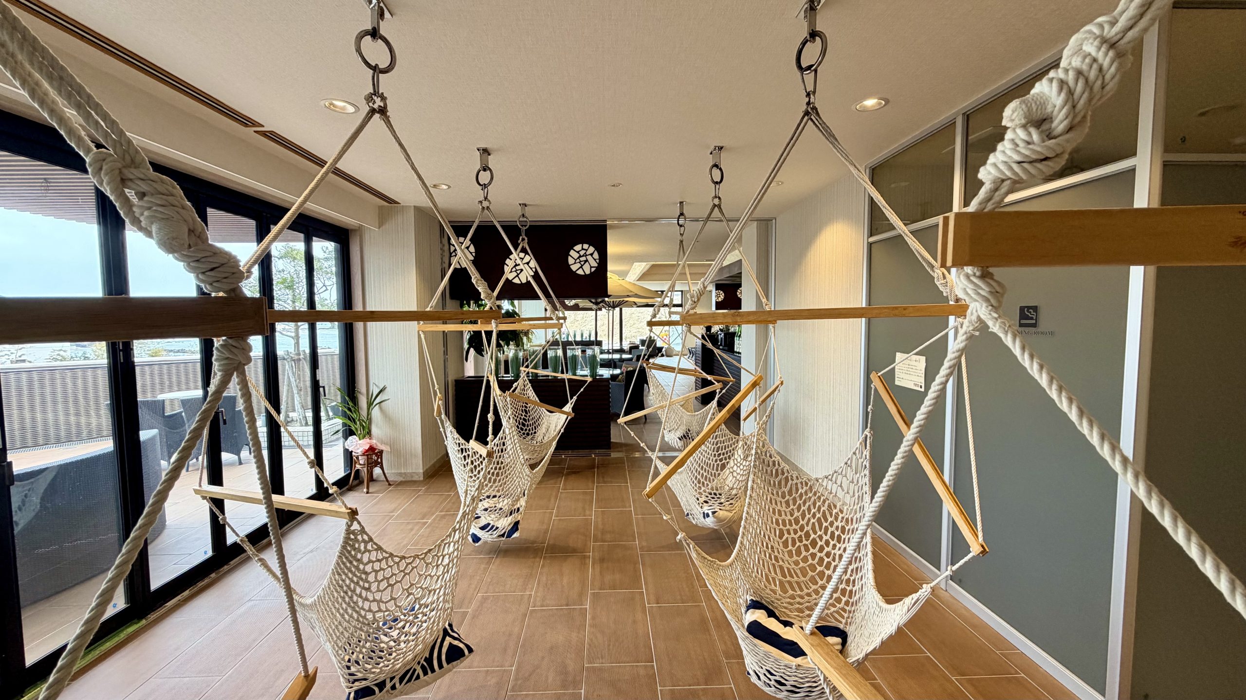 三重県鳥羽市 リゾートヒルズ豊浜 蒼空の風 ハンモック