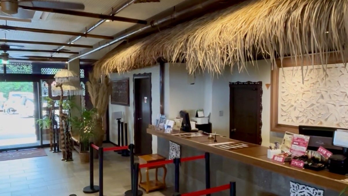 三重県鳥羽市　Bali & Resortホテル SAYAの風　フロント