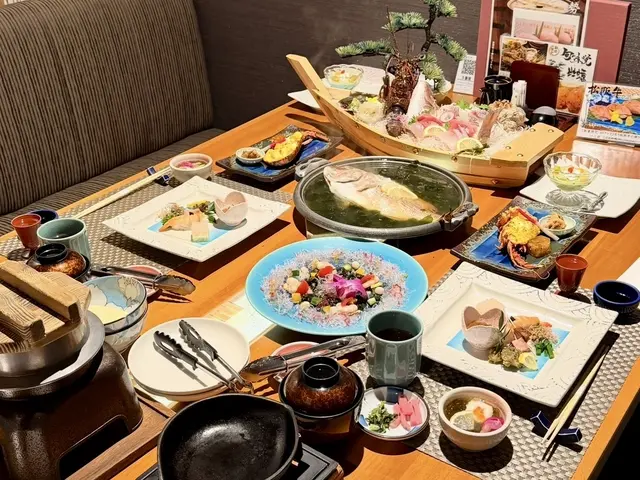 蒼空の風　夕食