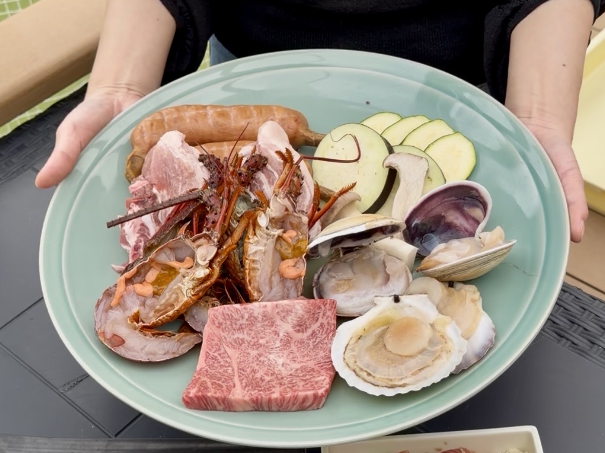 Luxury Trailers 離宮伊勢 夕食