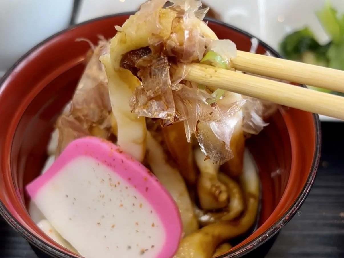大江戸温泉物語Premium伊勢志摩 名物の伊勢うどん