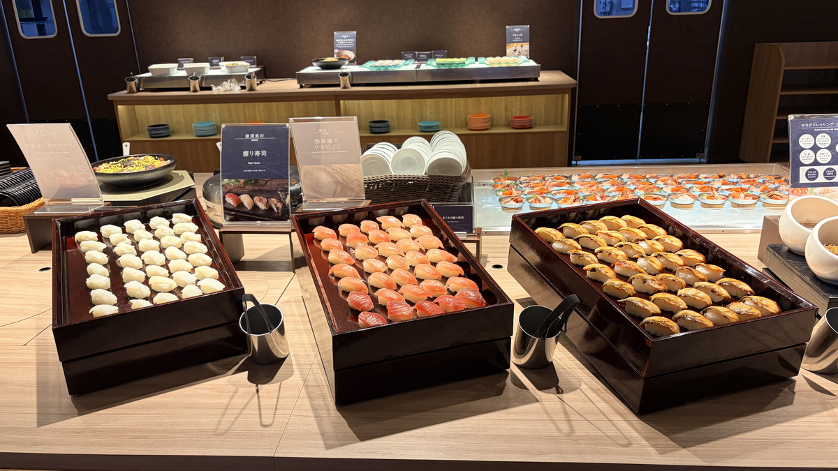 夕食ビュッフェ